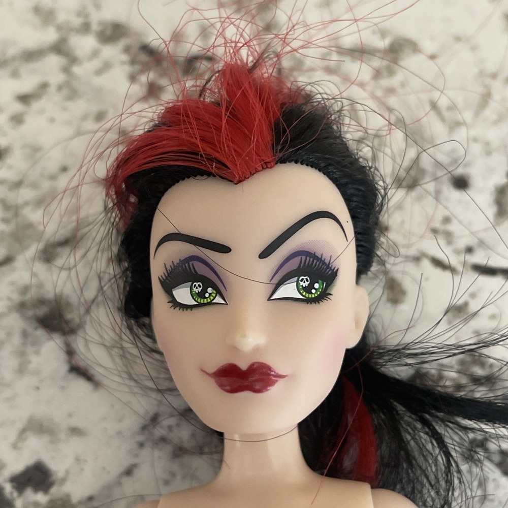 Disney Villains Evil Queen Black & Brights Doll, Snow White, 11" For OOAK